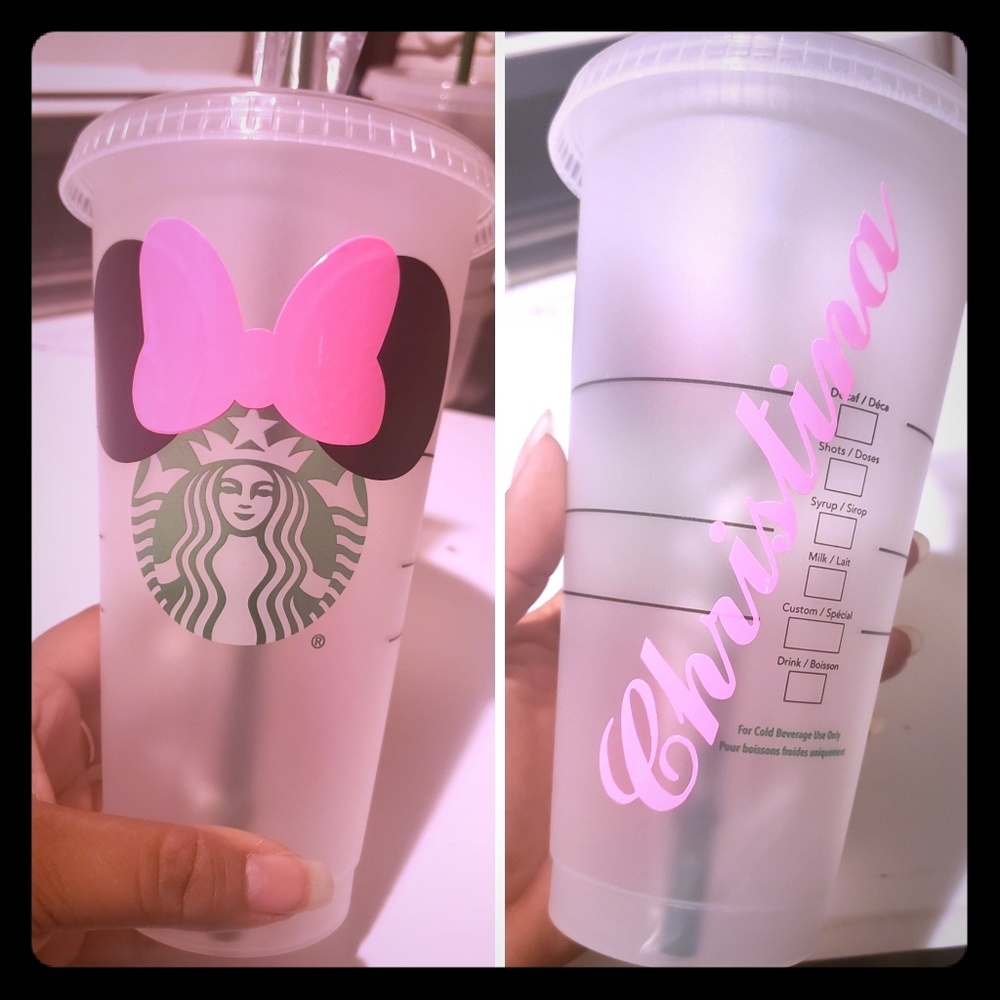 Starbucks cold cups